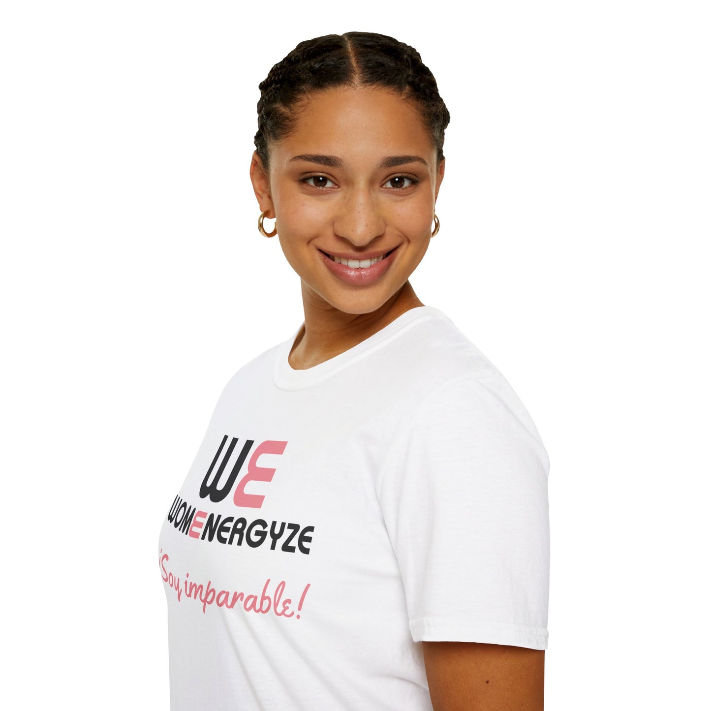 Camiseta Womenergyze™ “Poder Femenino” – Tu Energía, Tu Voz (4 colores)