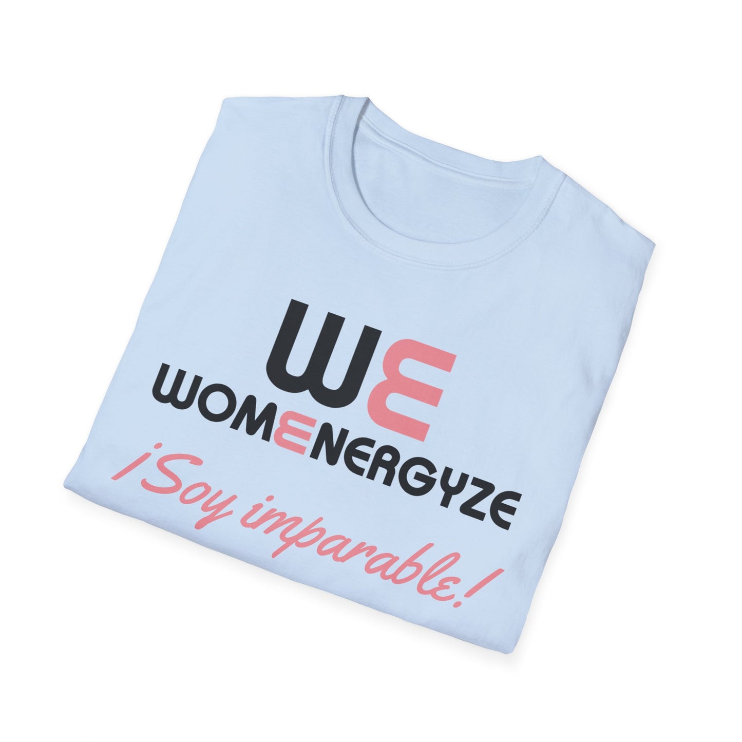 Camiseta Womenergyze™ “Poder Femenino” – Tu Energía, Tu Voz (4 colores)