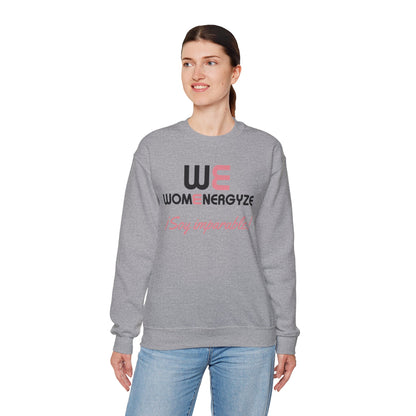 Sudadera Womenergyze™ “Abraza Tu Energía” – Calidez con Propósito (5 colores)