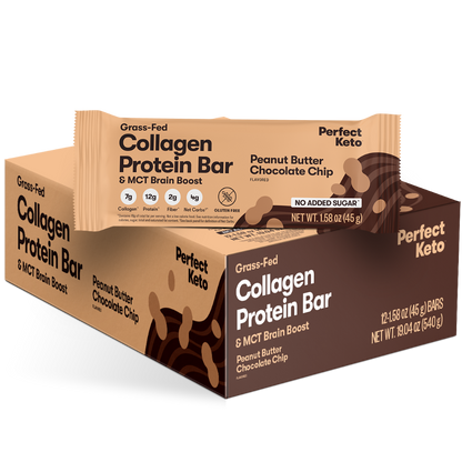Barras de proteína de colágeno