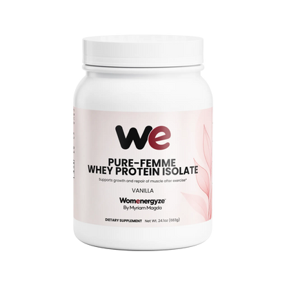 Pure-Femme Proteína isolada de suero (Vainilla)